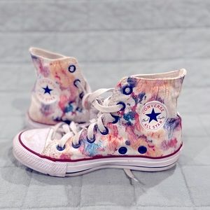 Converse Hi Tops Tie Dye Womens Sz 5 Great Condition